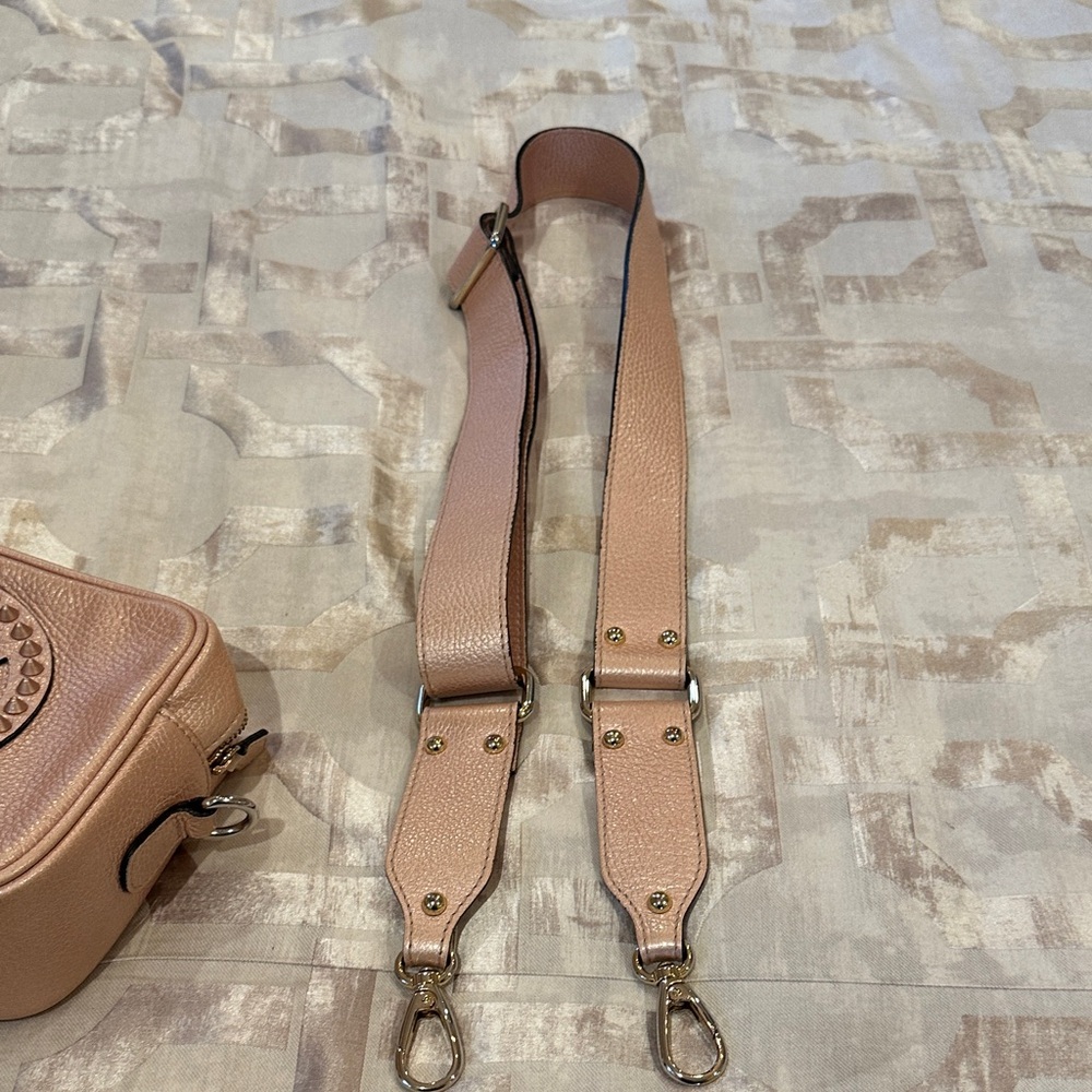 Valentino Mia Rock Learher Crossbody Bag Rose/Blush - Picture 6 of 9